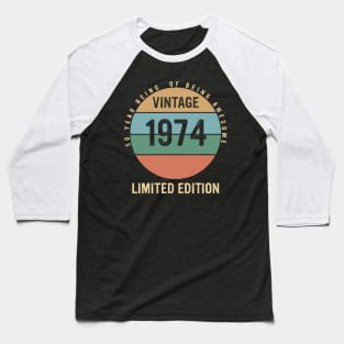 LIMITED EDITION 1974 Baseball T-Shirt